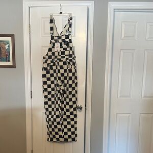 HellBabes Checkered Overalls